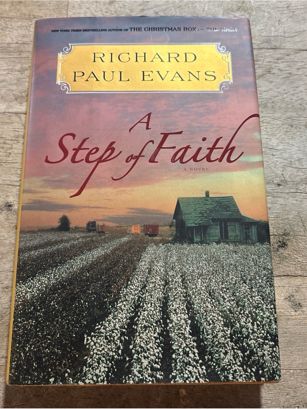 A Step of Faith - 9781451628296, Richard Paul Evans, hardcover